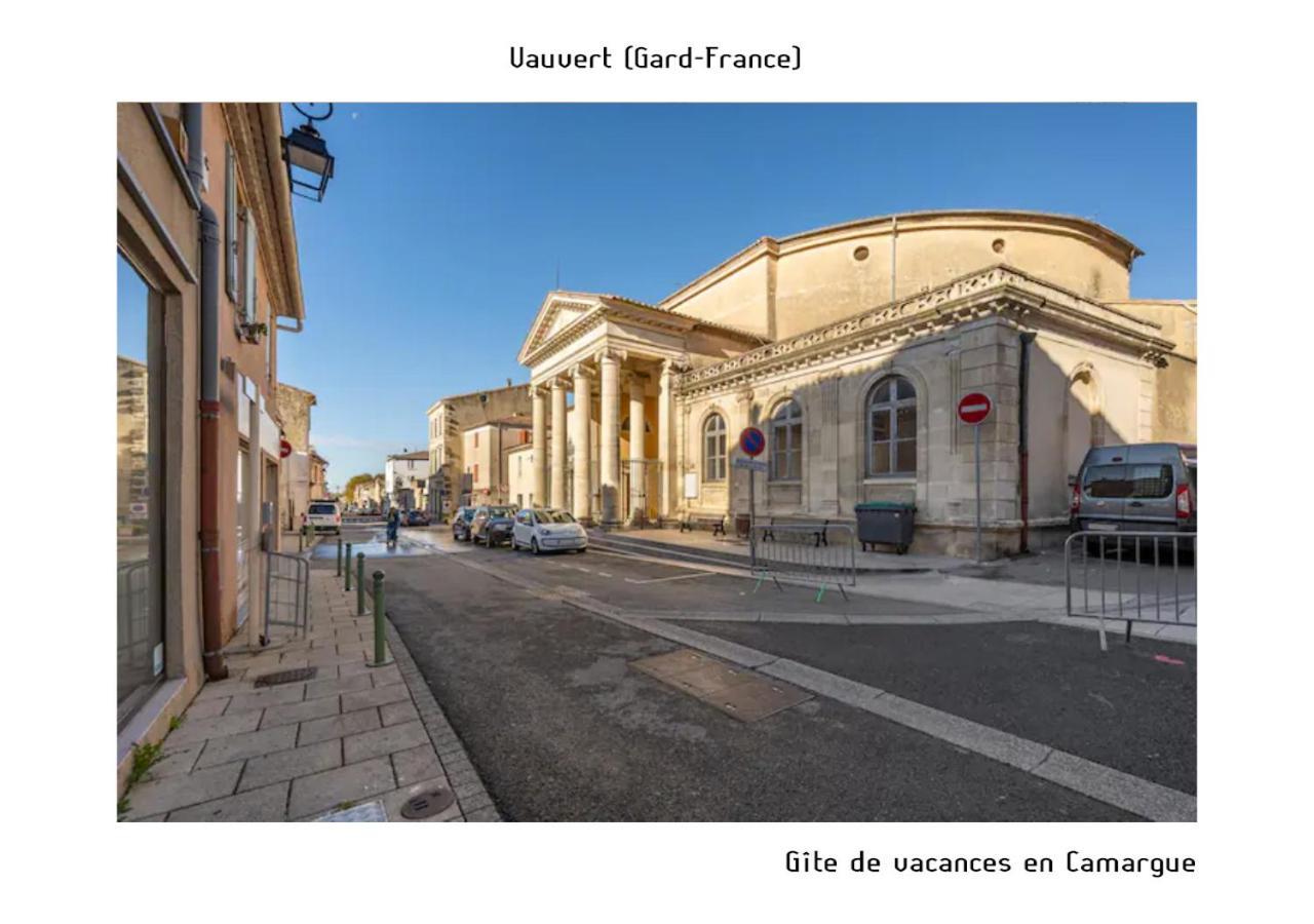 Gite De Vacances En Camargue ☆☆Nn Вовер Экстерьер фото