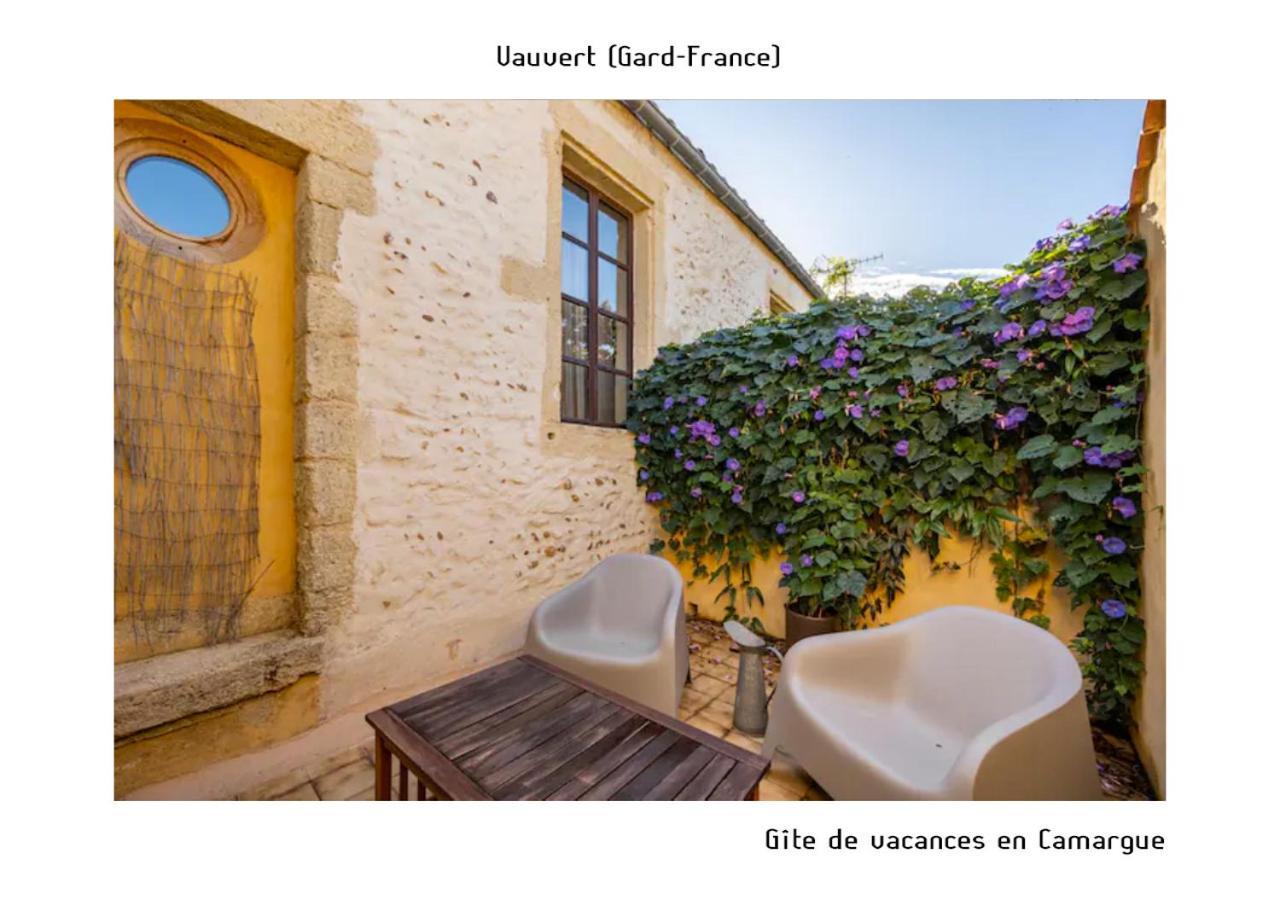 Gite De Vacances En Camargue ☆☆Nn Вовер Экстерьер фото